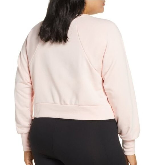 Nike Dri-Fit Oversized Women's Crop Sweatshirt - Picture 2 of 3